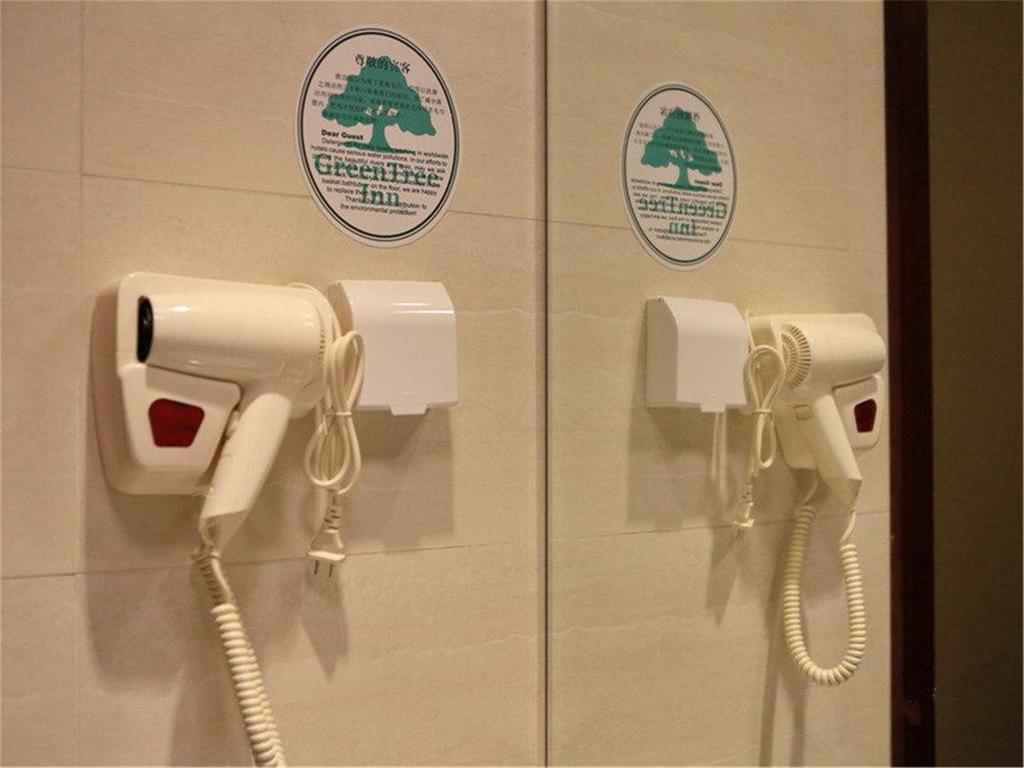 Greentree Inn Shanghai Dongming Road Subway Station Express Hotel Xangai Exterior foto